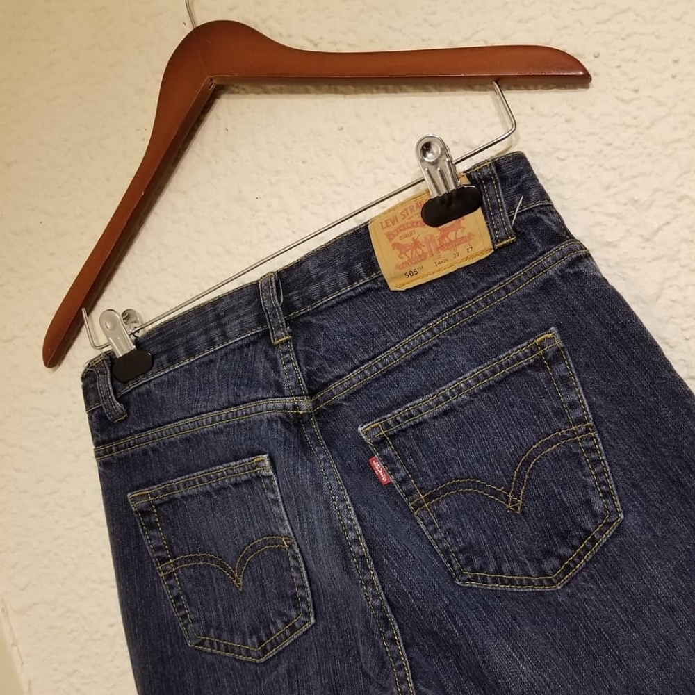Levi's 505 Regular Fit Jeans (27x27)
